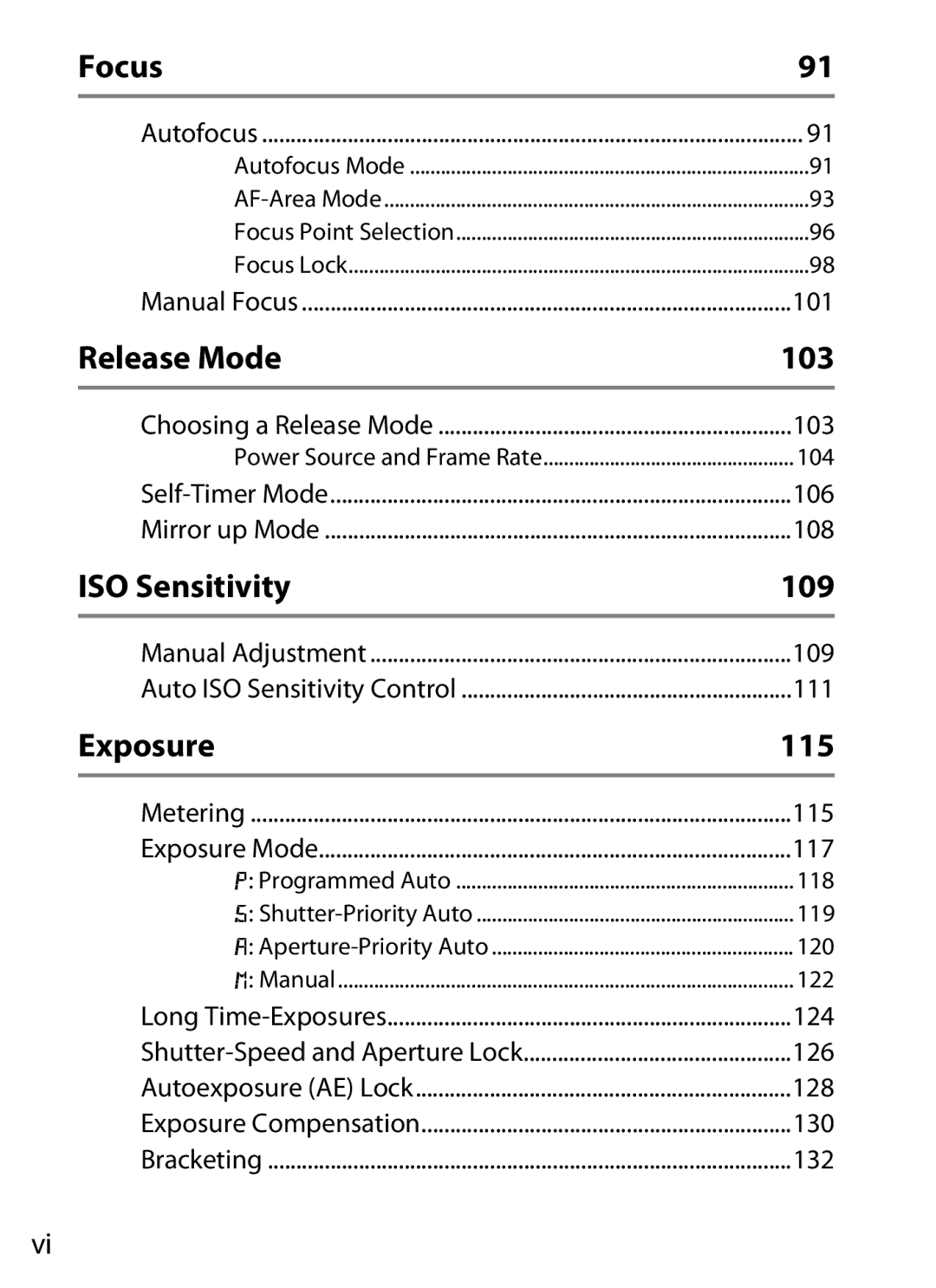 Nikon D800EFXBODY, D800 (Body Only), D800BODY, D800 E (Body Only), 2164+25468, 25480B user manual 103, 109, 115 