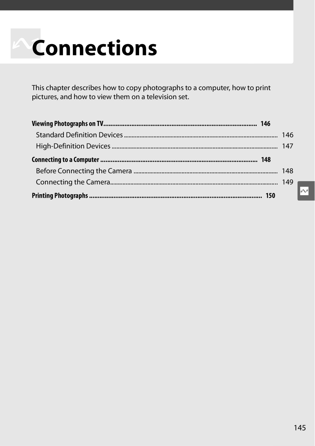 Nikon D90 user manual 145, 147, 149 