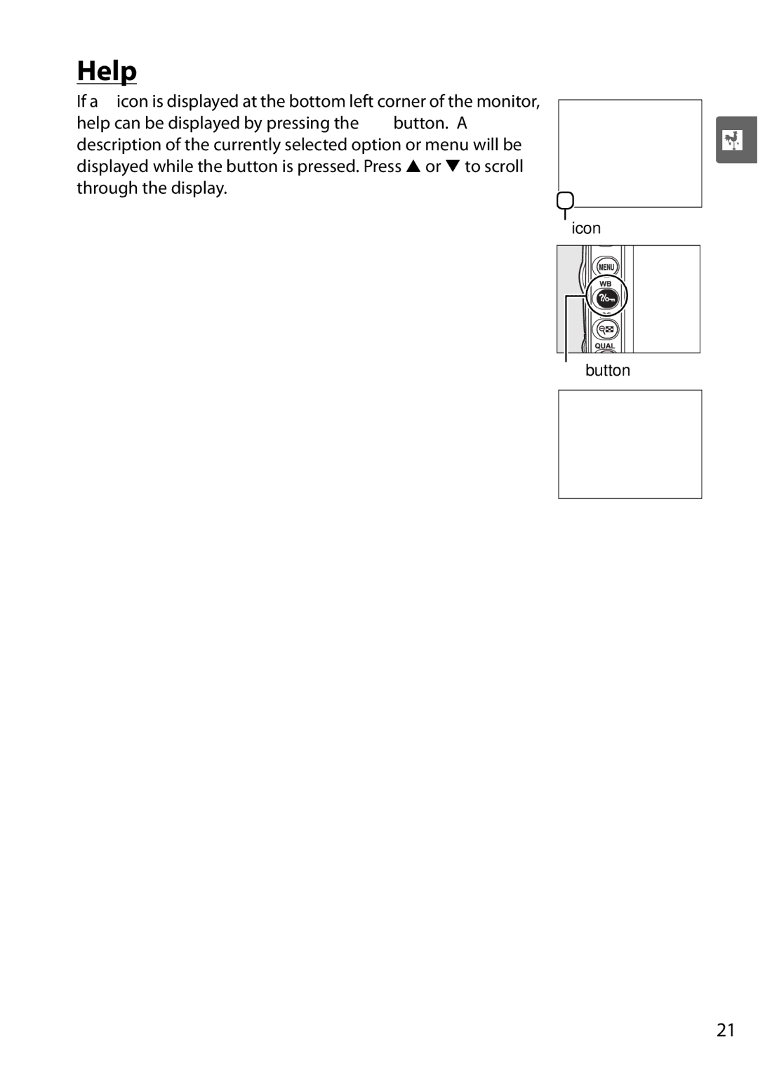 Nikon D90 user manual Help 