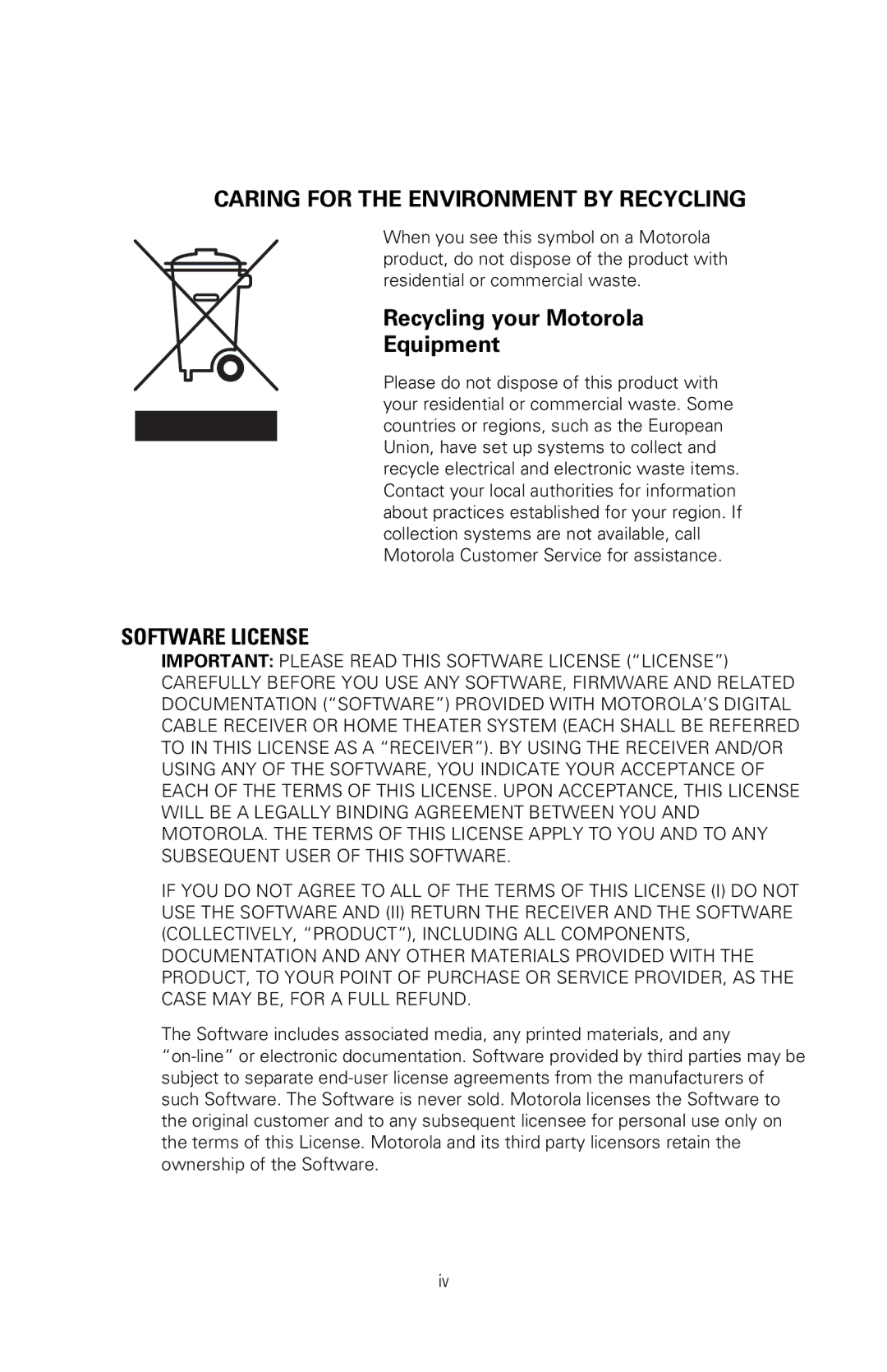 Nikon DCX3200 manual Caring for the Environment by Recycling, Software License 