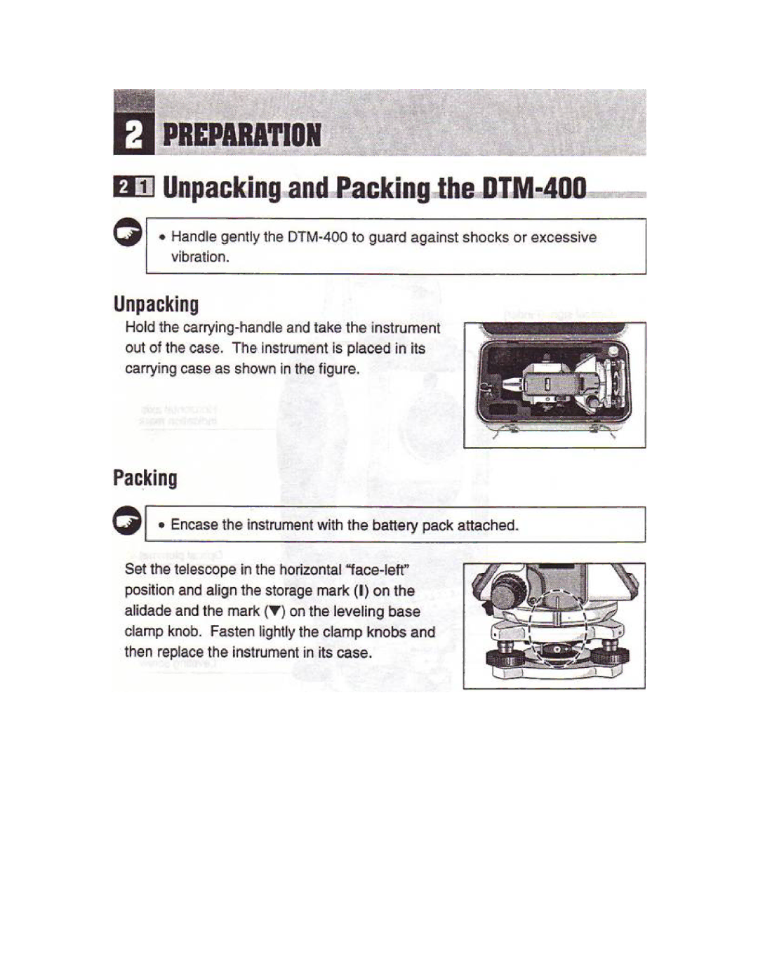 Nikon DTM-450 manual 