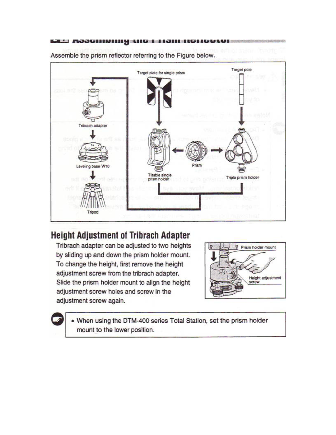 Nikon DTM-450 manual 