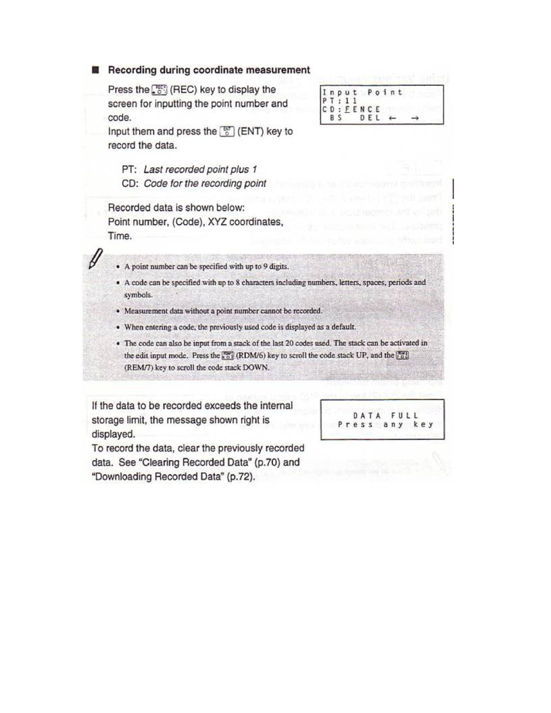 Nikon DTM-450 manual 