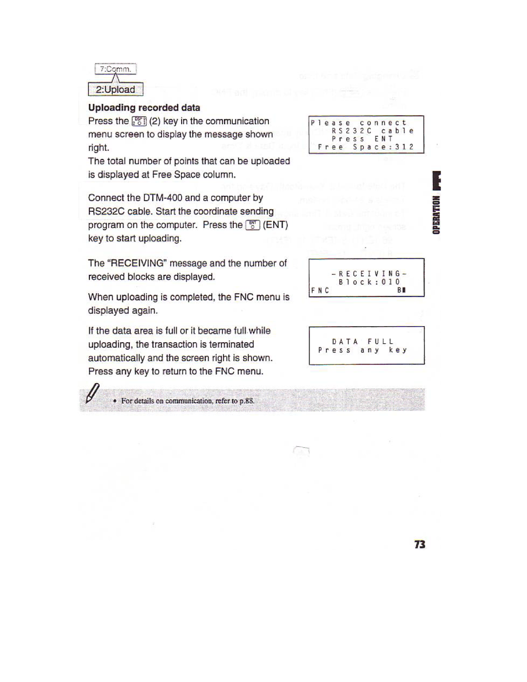 Nikon DTM-450 manual 