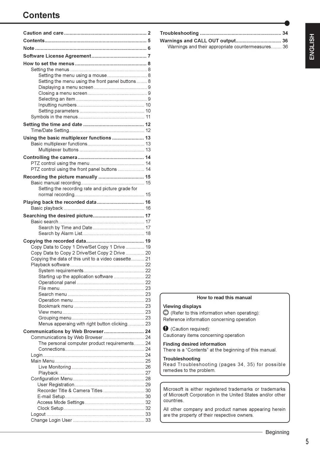 Nikon DX-TL4516E instruction manual Contents 