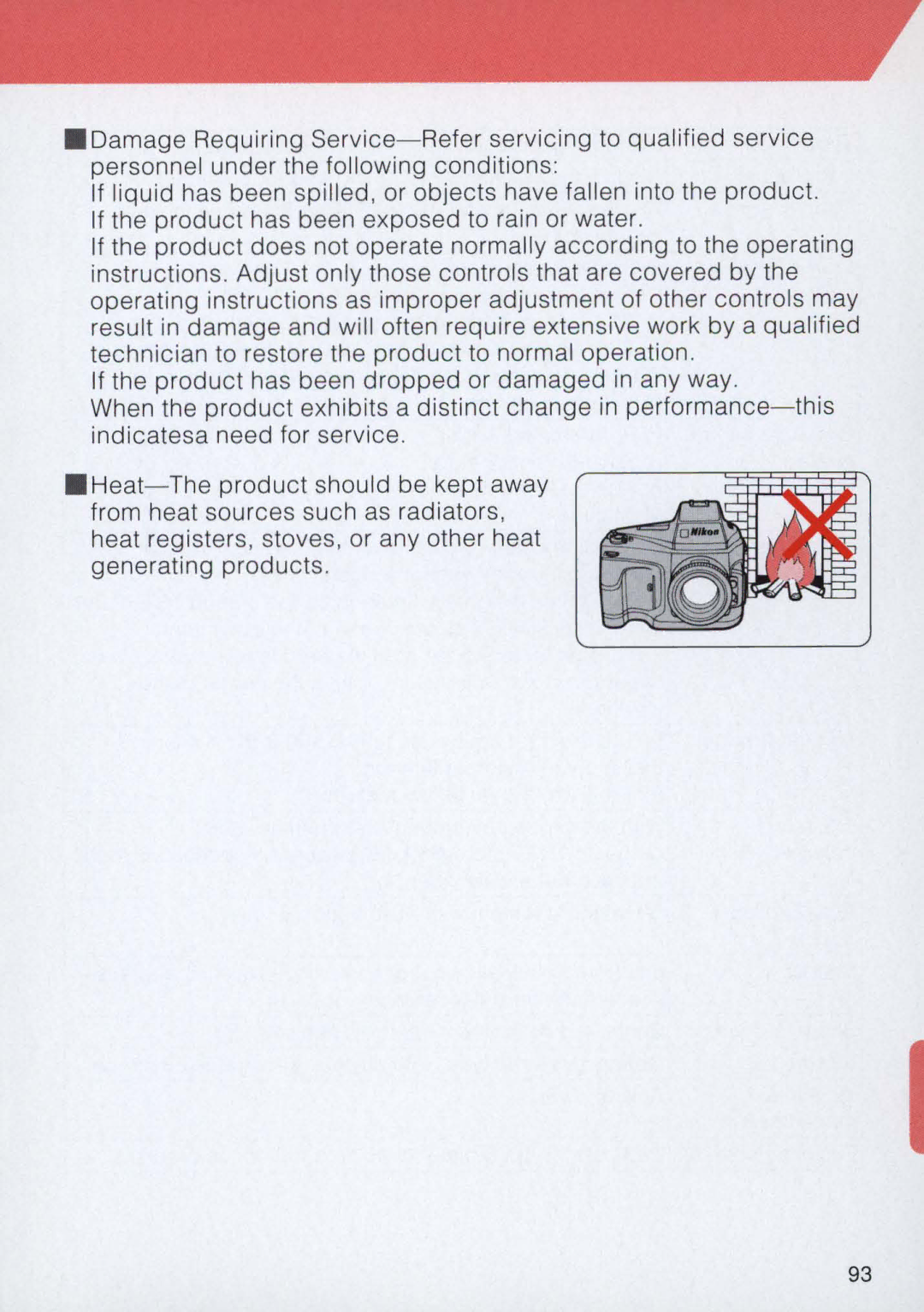 Nikon E2 instruction manual 