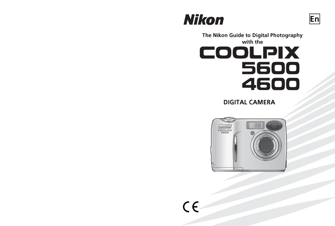 Nikon E4600, E5600 manual Digital Camera 