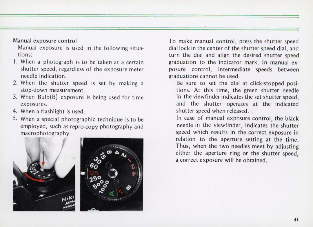 Nikon Elw instruction manual 