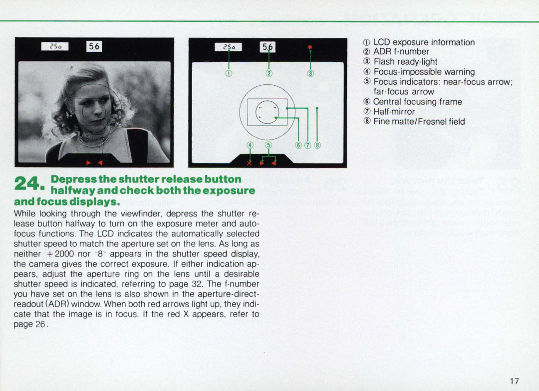 Nikon F3AF instruction manual 