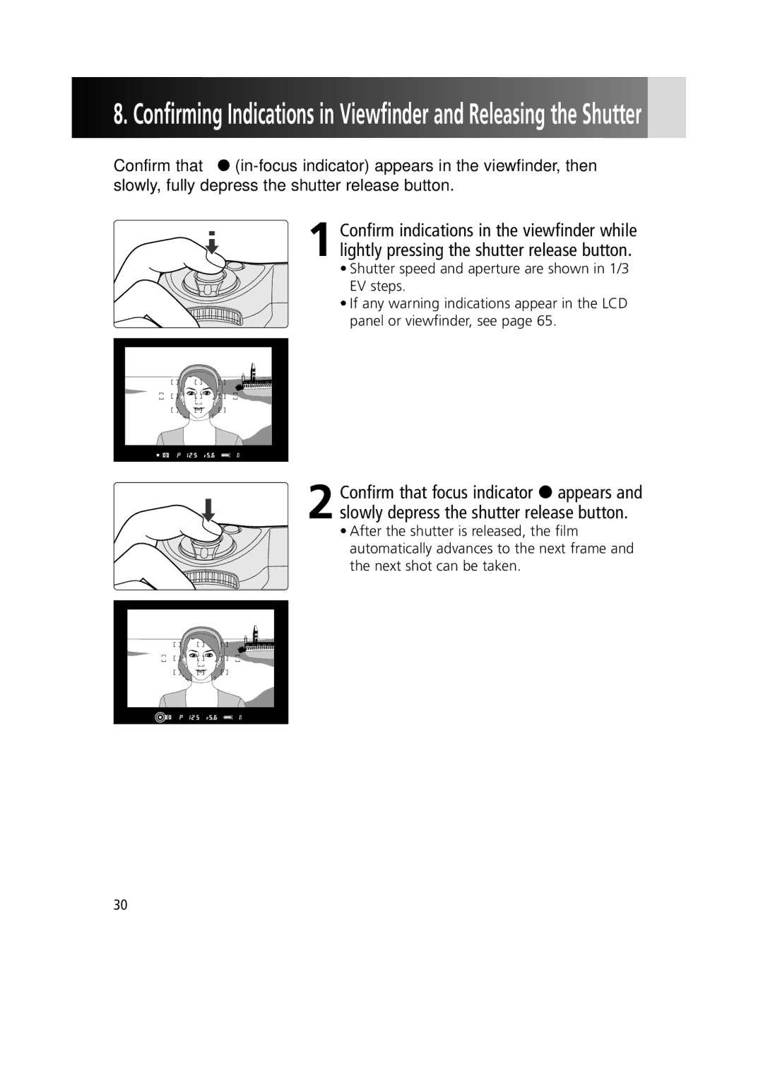 Nikon F6 instruction manual 