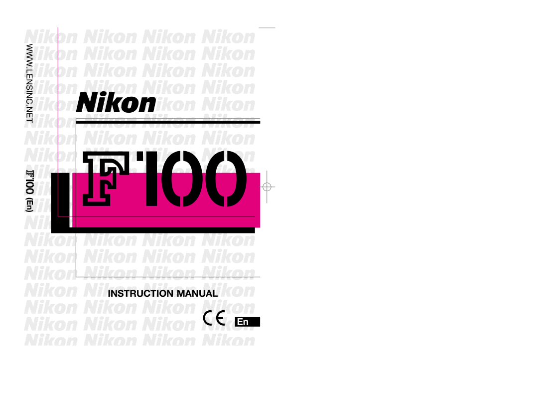 Nikon FAA350NA manual 