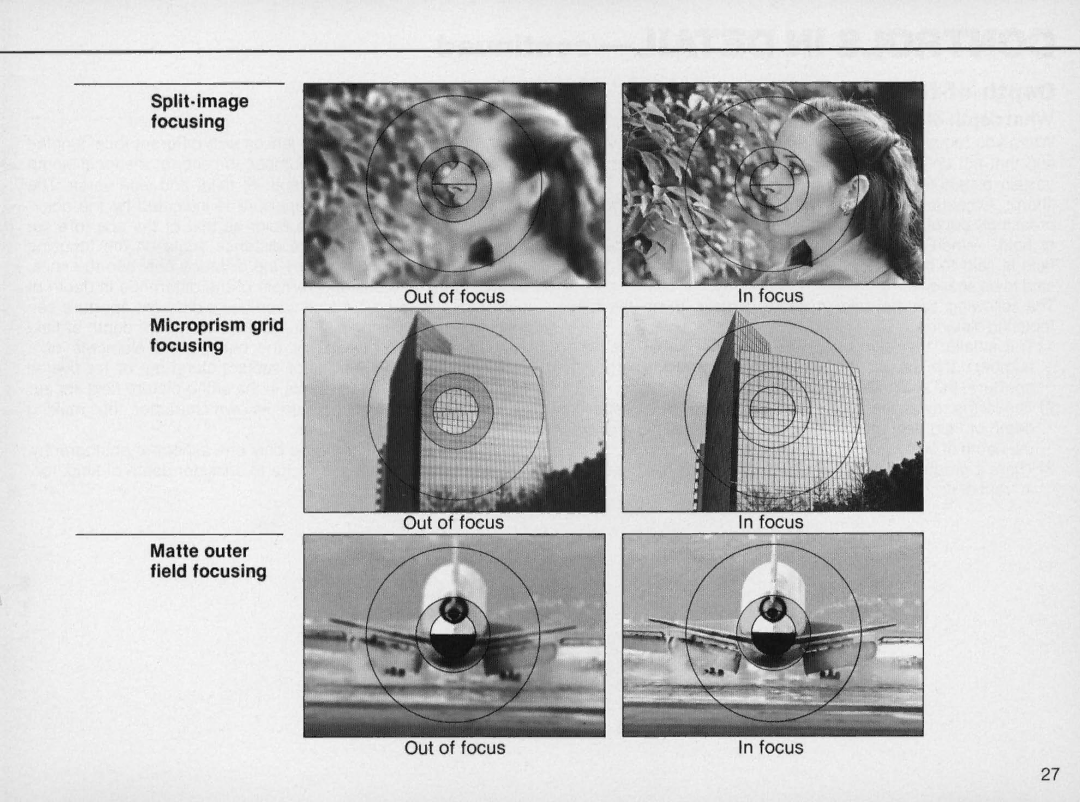 Nikon 1683, FM2 Body only instruction manual Out of focus 