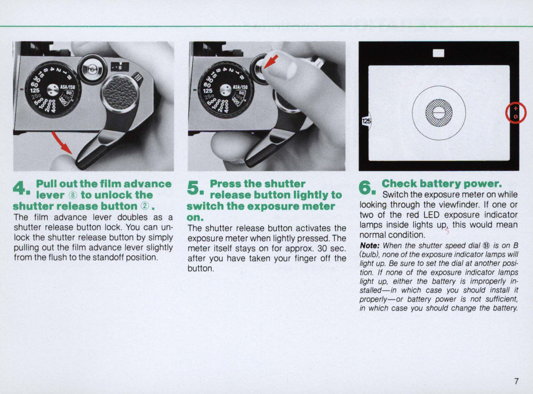 Nikon 1683, FM2 Body only instruction manual Check battery power 