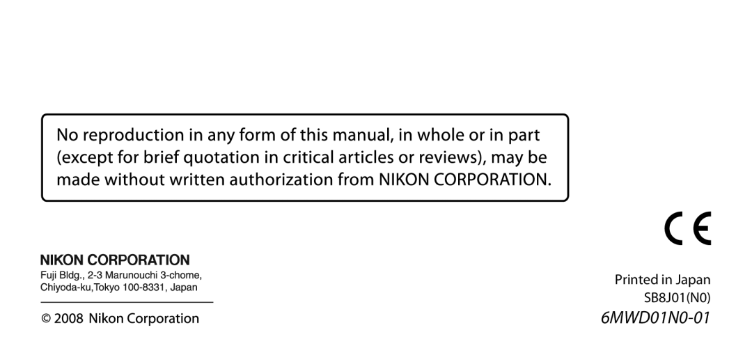 Nikon GP-1 manual .8%/ 