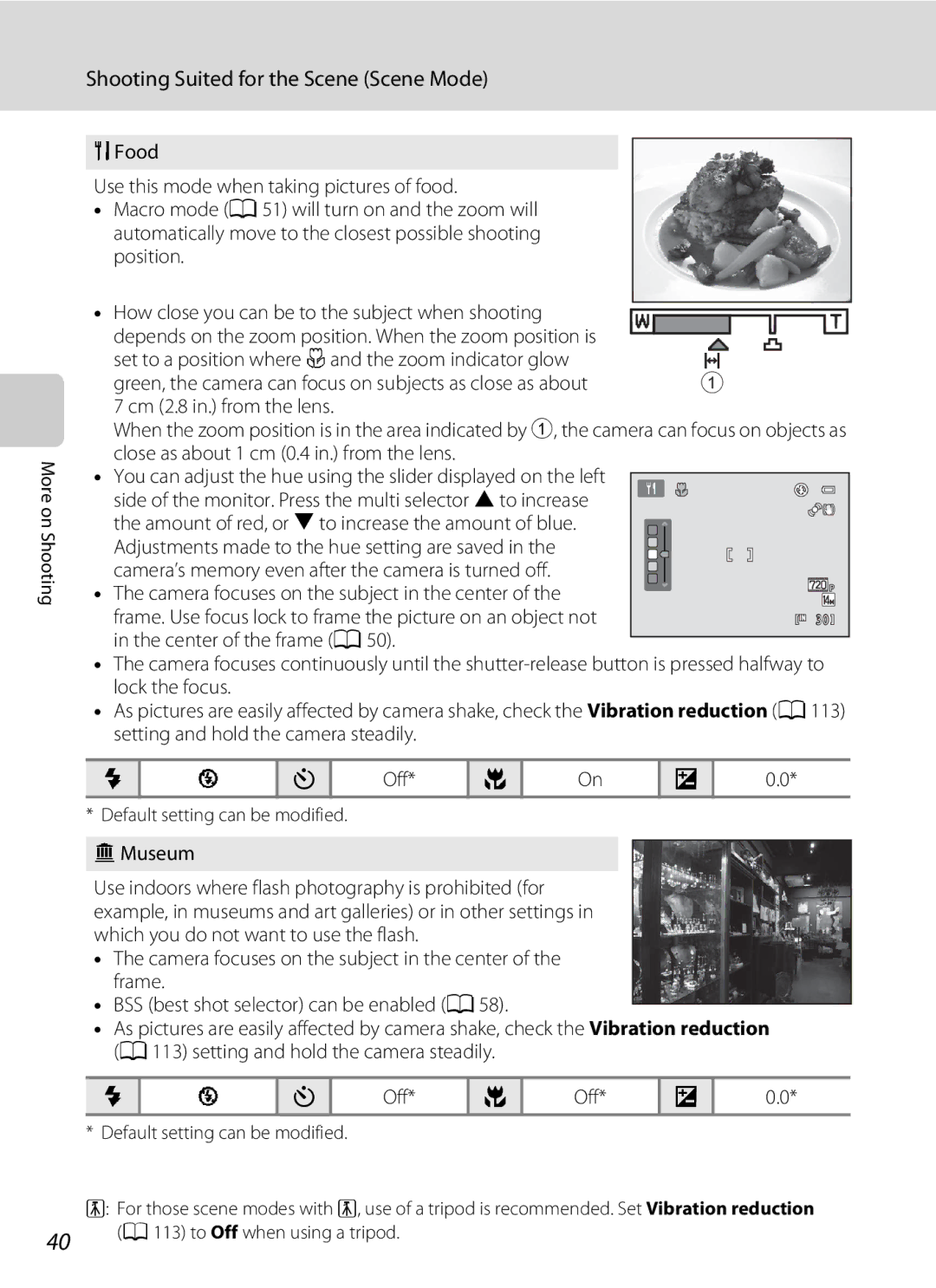 Nikon L310, 26331 user manual Museum 