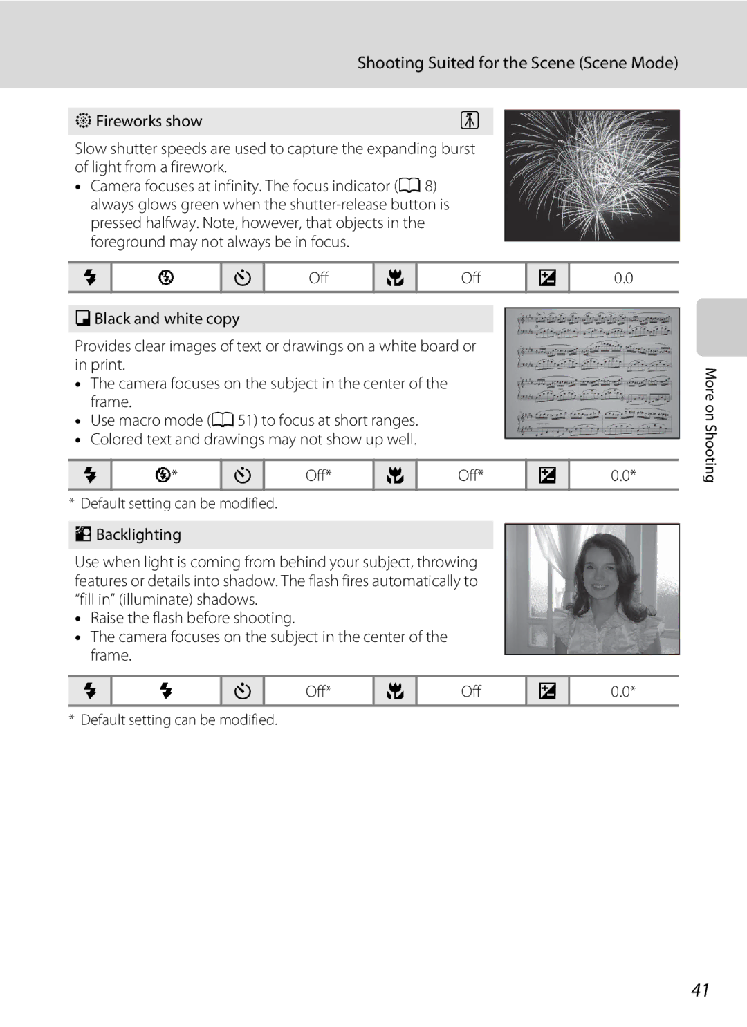 Nikon 26331, L310 user manual MFireworks show 