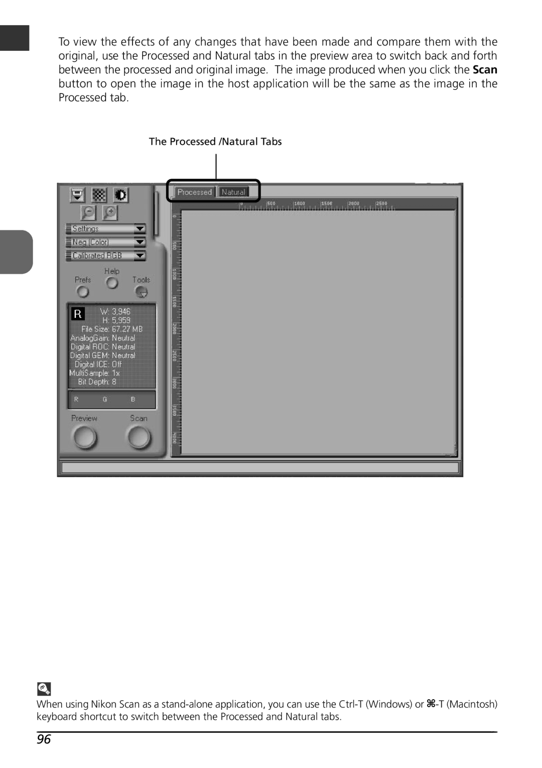 Nikon LS4000 user manual 