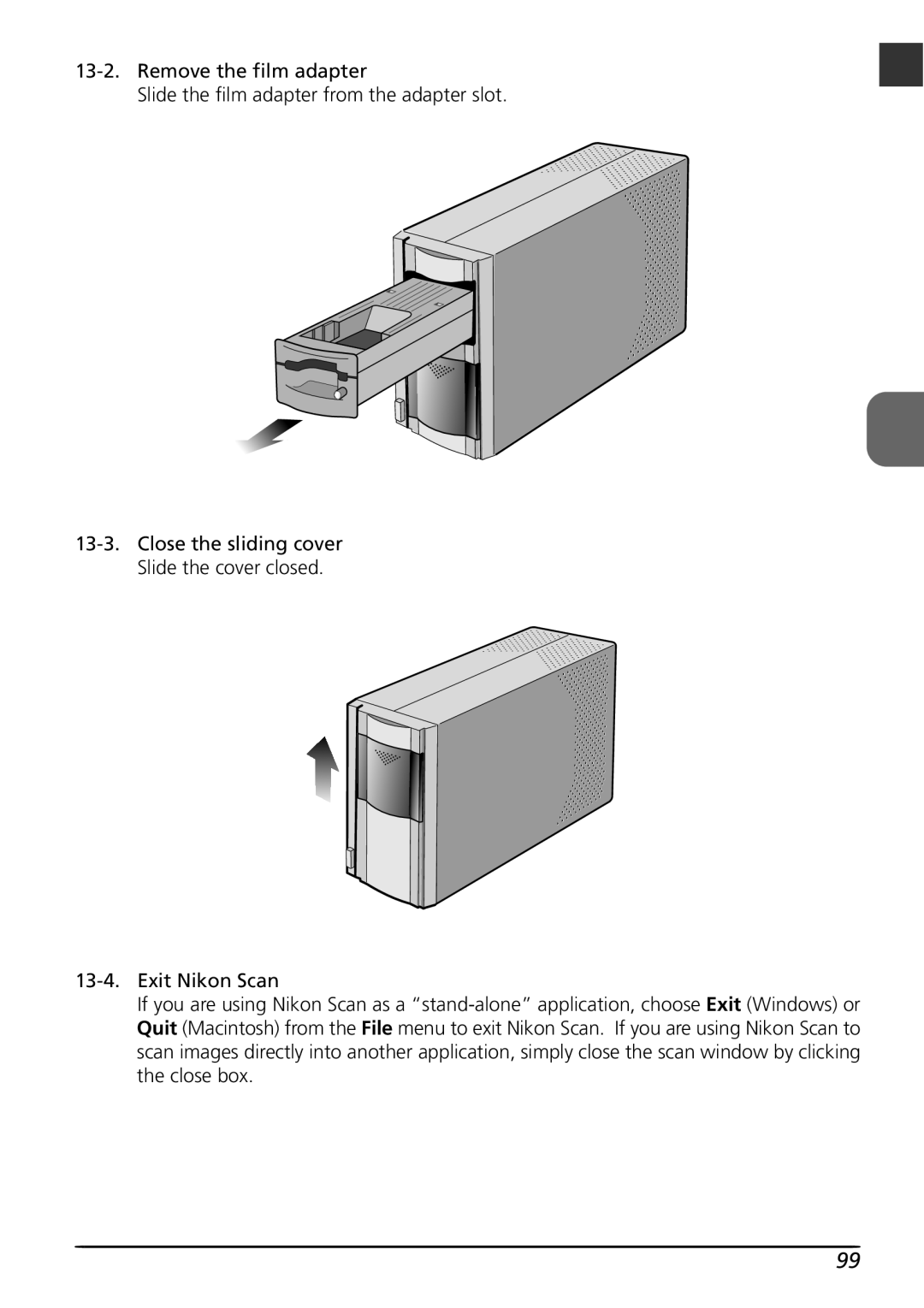 Nikon LS4000 user manual 