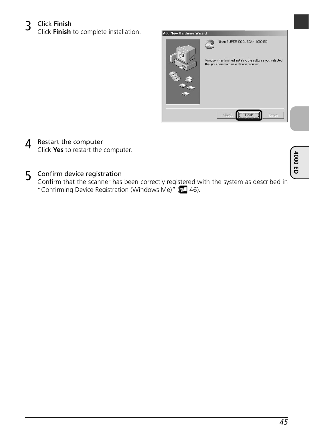 Nikon LS4000 user manual 4000 ED 