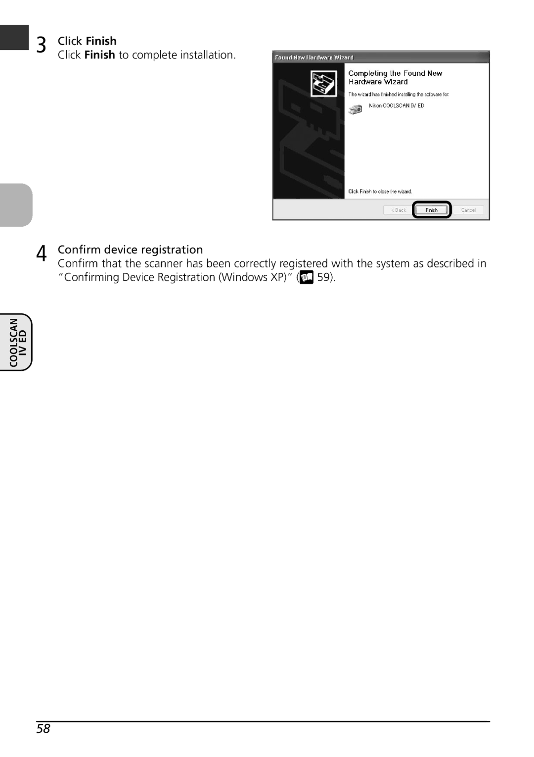 Nikon LS4000 user manual Iv Ed 