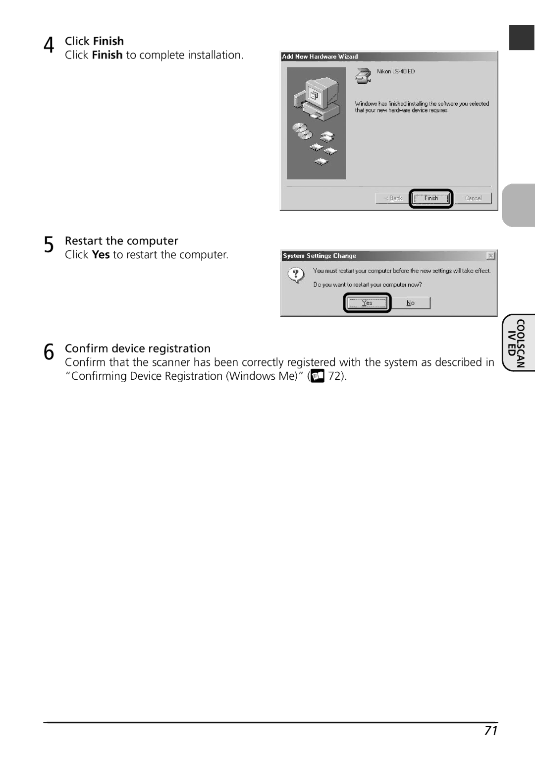 Nikon LS4000 user manual Iv Ed 