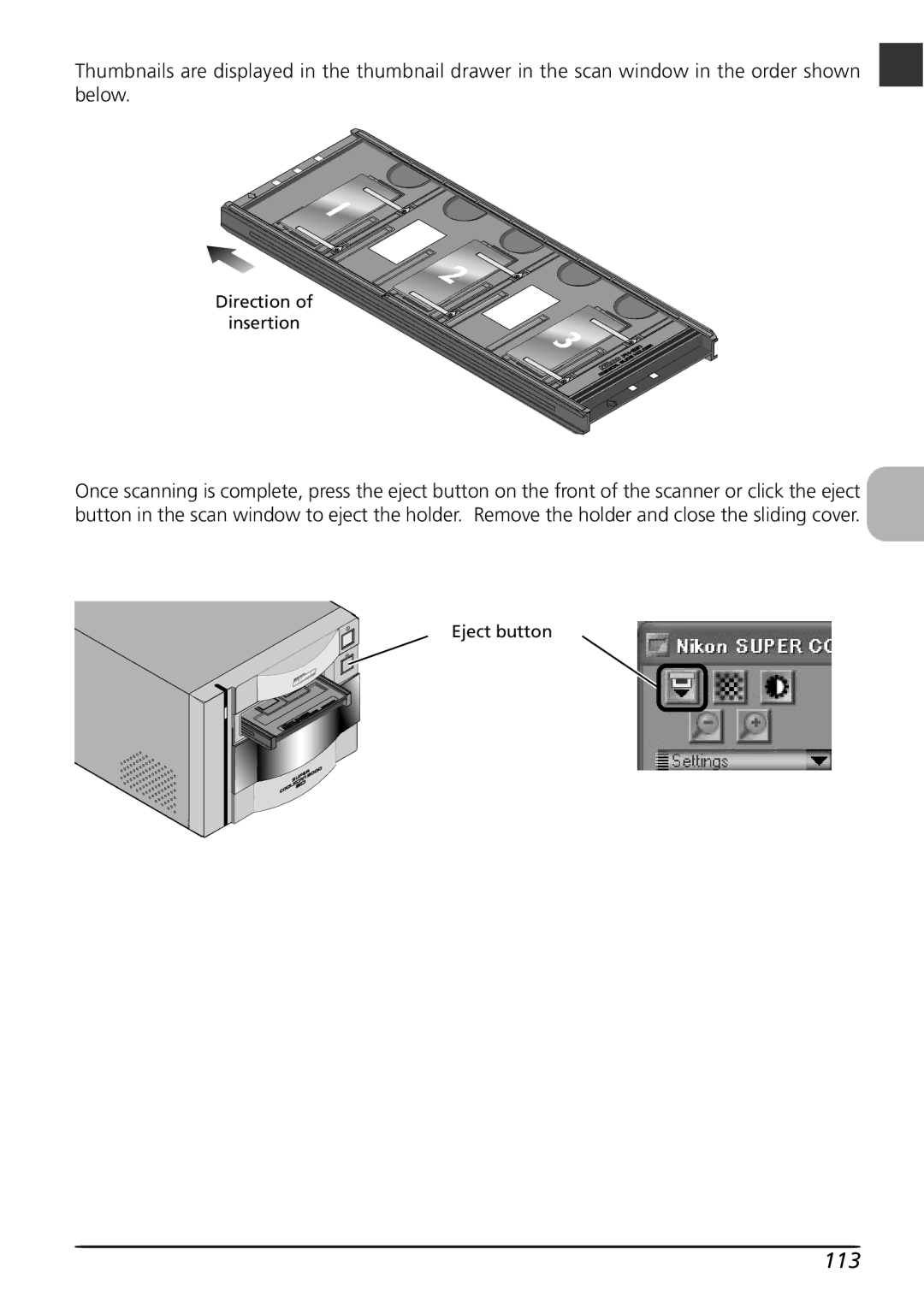 Nikon LS8000 user manual 113 