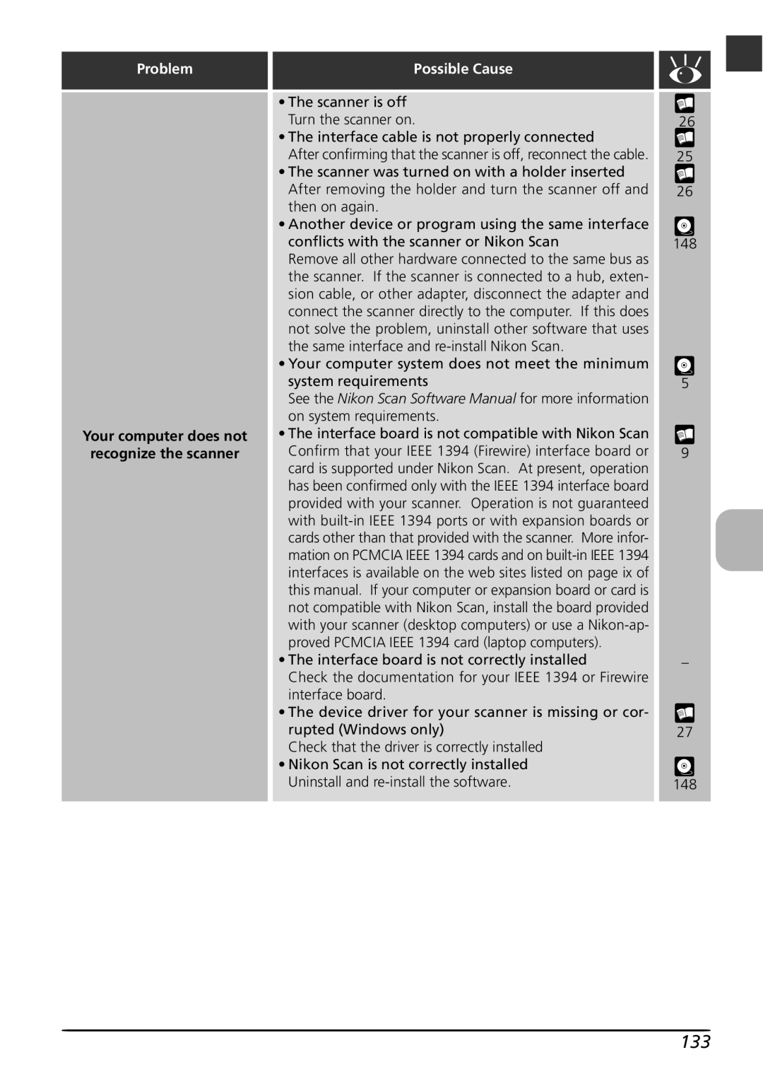 Nikon LS8000 user manual 133 