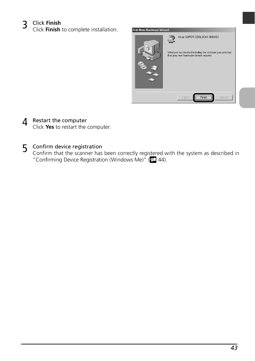 Nikon LS8000 user manual 