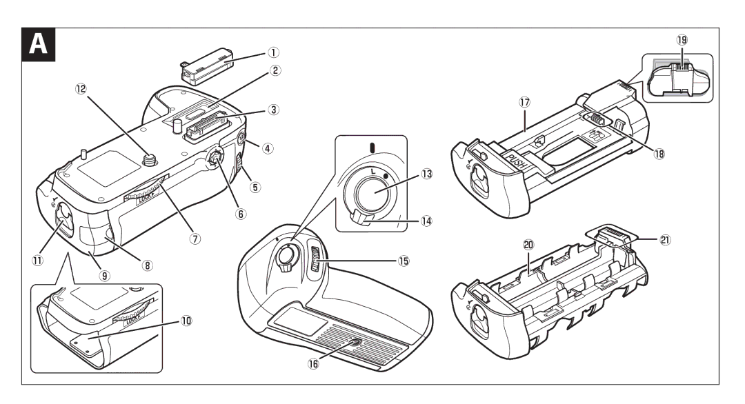 Nikon MB-D14 manual 