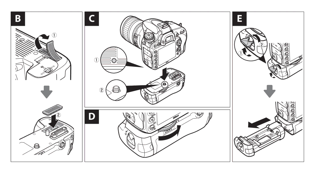 Nikon MB-D14 manual 