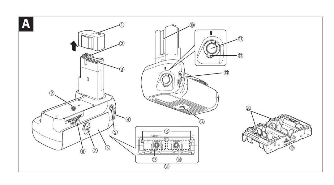 Nikon MB-D80 user manual 