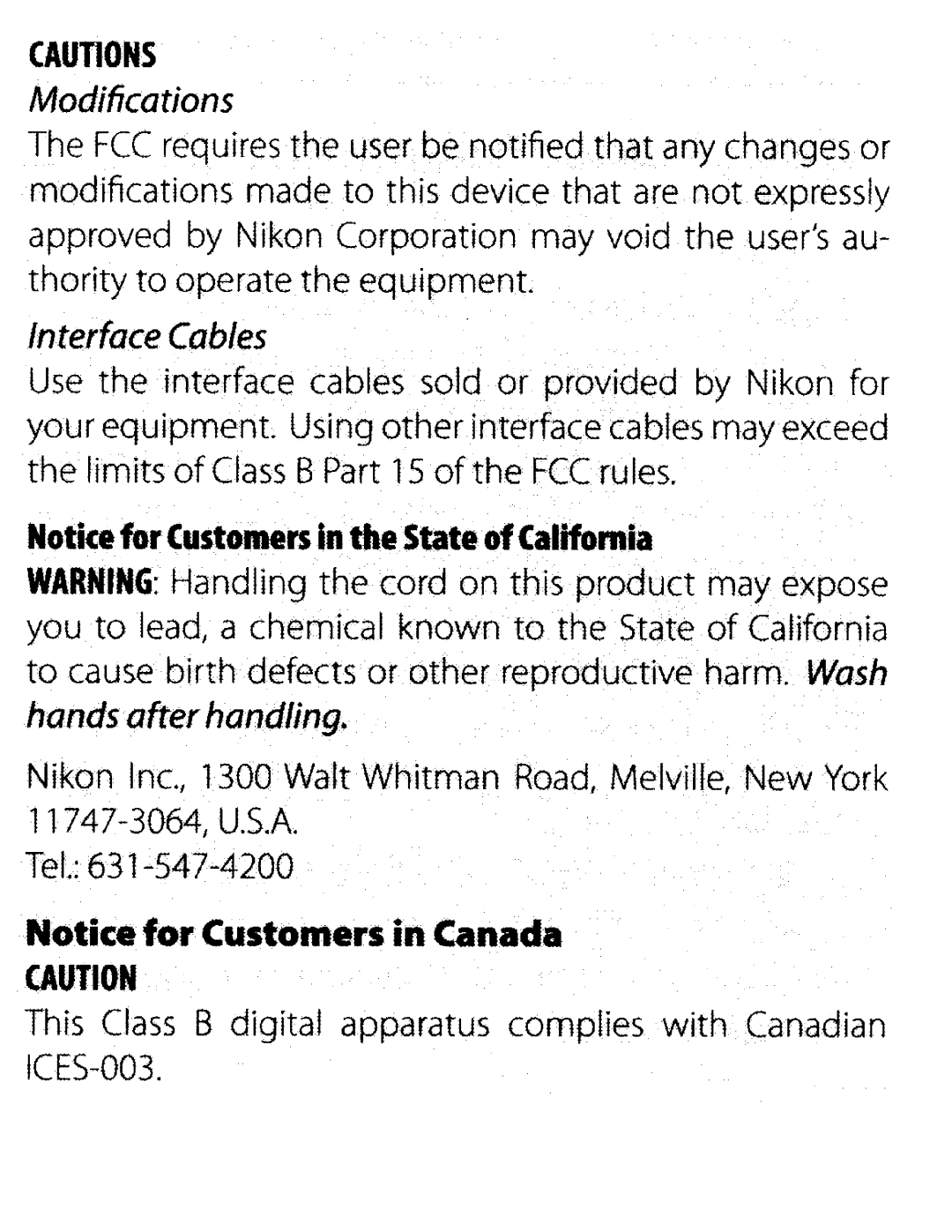 Nikon 27045, ME-1 user manual EXPose 