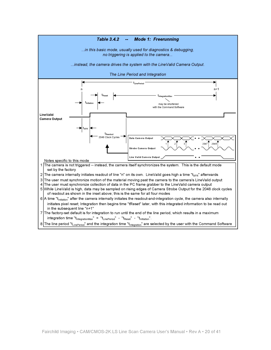 Nikon MRDI user manual Mode 1 Freerunning 