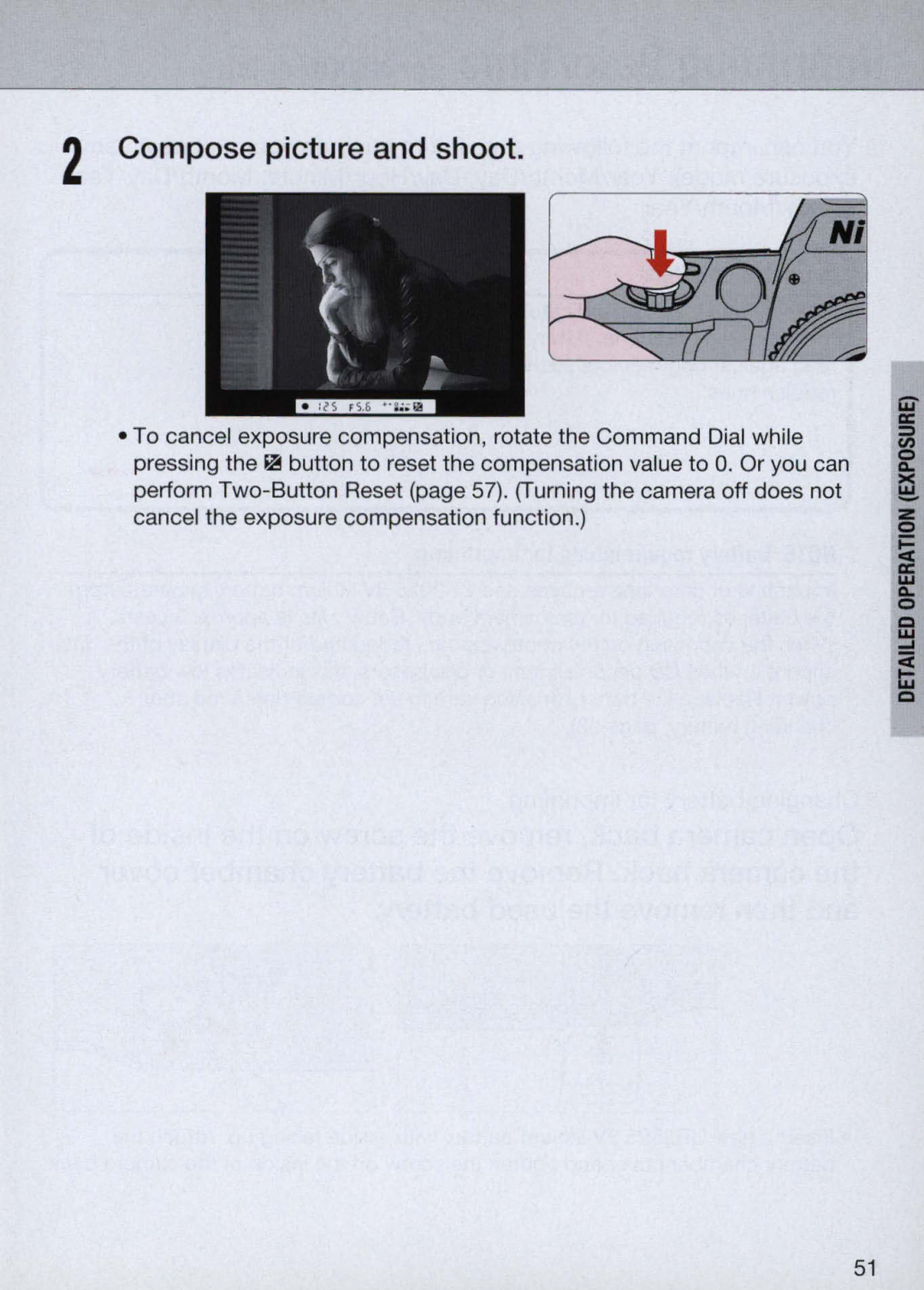 Nikon N60 instruction manual Compose picture and shoot 