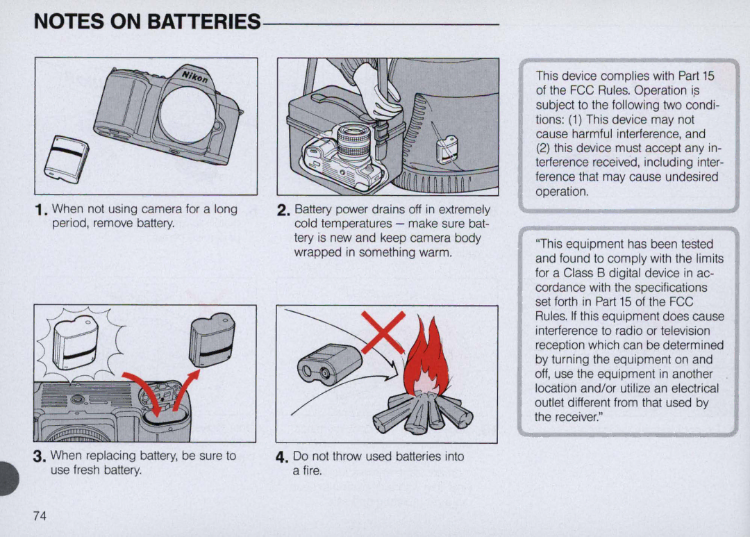 Nikon N6000 instruction manual Receiver 