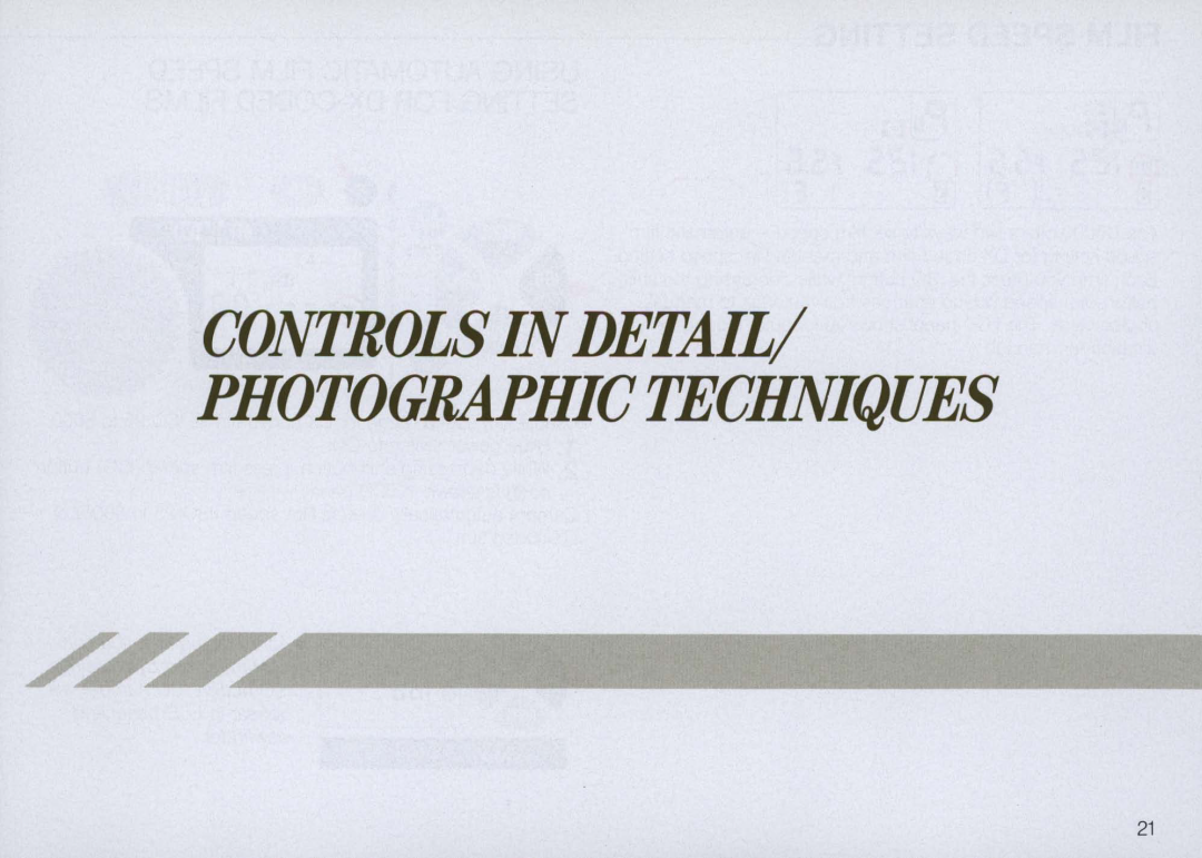 Nikon N6000 instruction manual Controls In Detail Photographic Techniques 