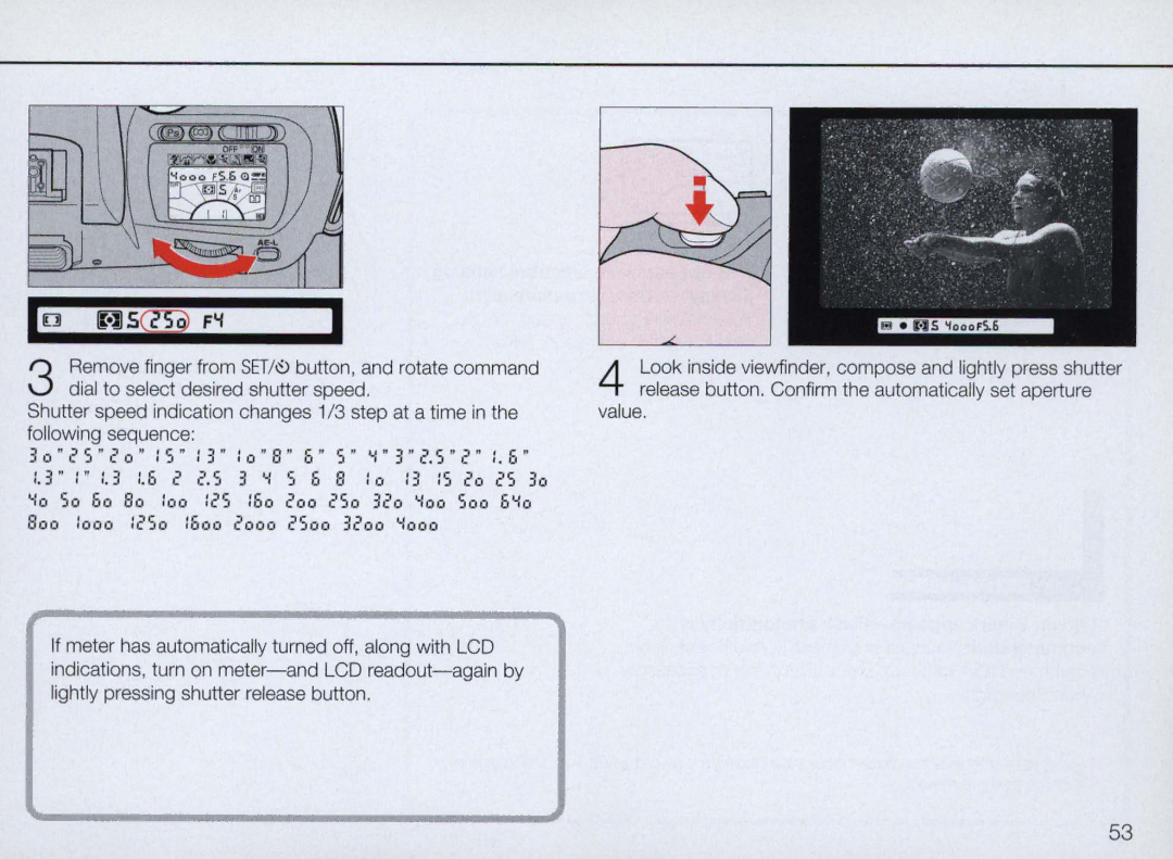 Nikon N70 instruction manual Value 