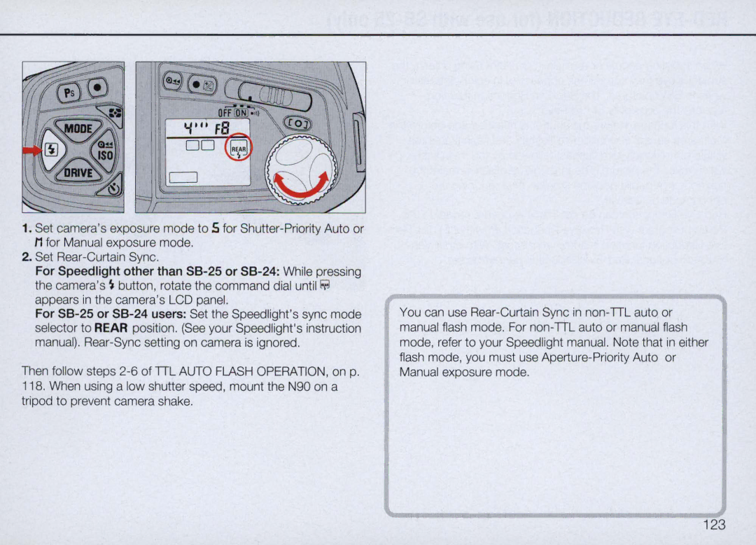 Nikon N90 instruction manual 123 