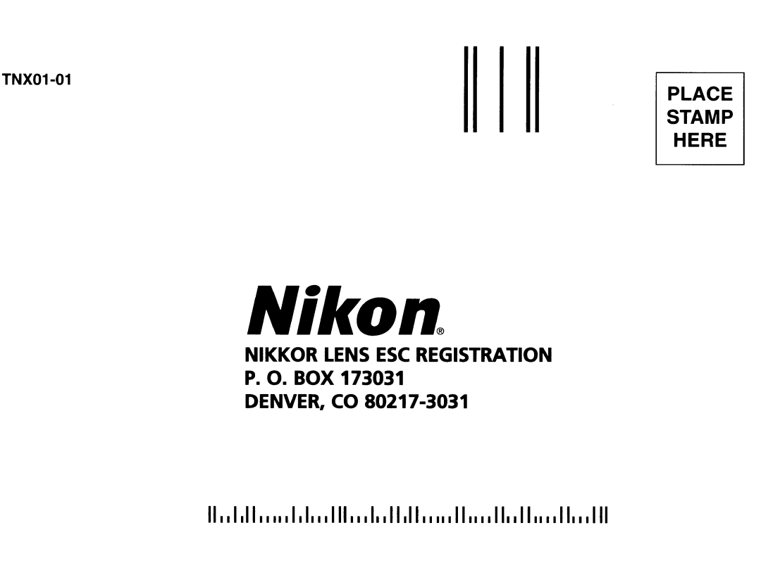 Nikon NIK2180 user manual 