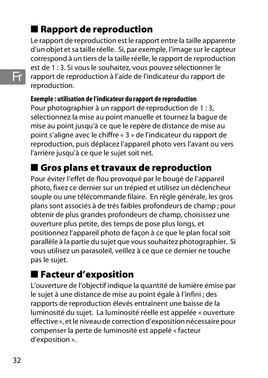 Nikon NIKKOR AF-S DX MICRO NIKKOR 40MM F/2.8G, 7MAA800-02 Rapport de reproduction, Gros plans et travaux de reproduction 