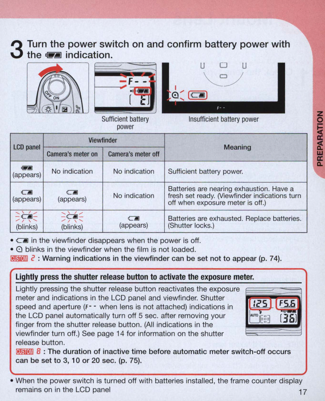 Nikon Nikon N75 instruction manual ~~ON. . I IB , -- ---F===u~~~u 