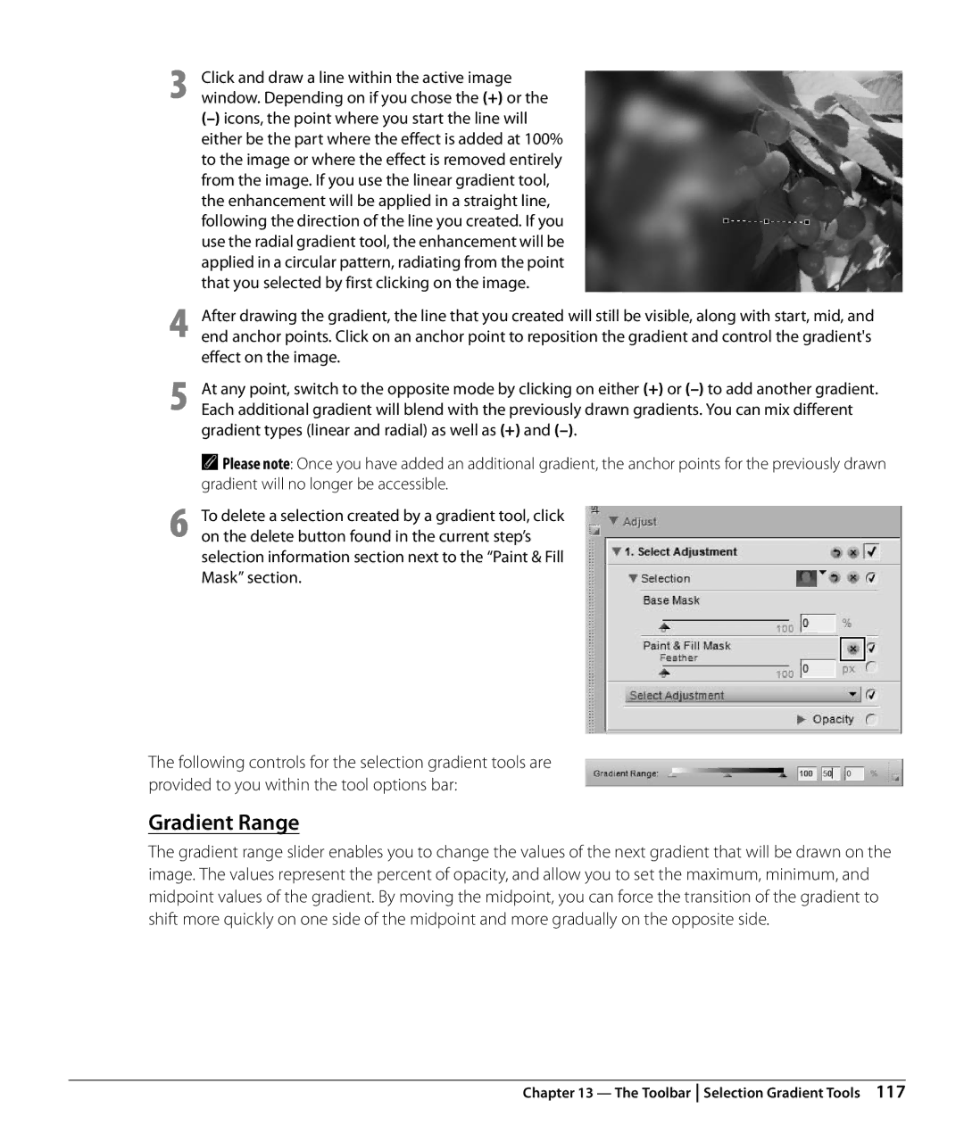 Nikon NX2 user manual Gradient Range 