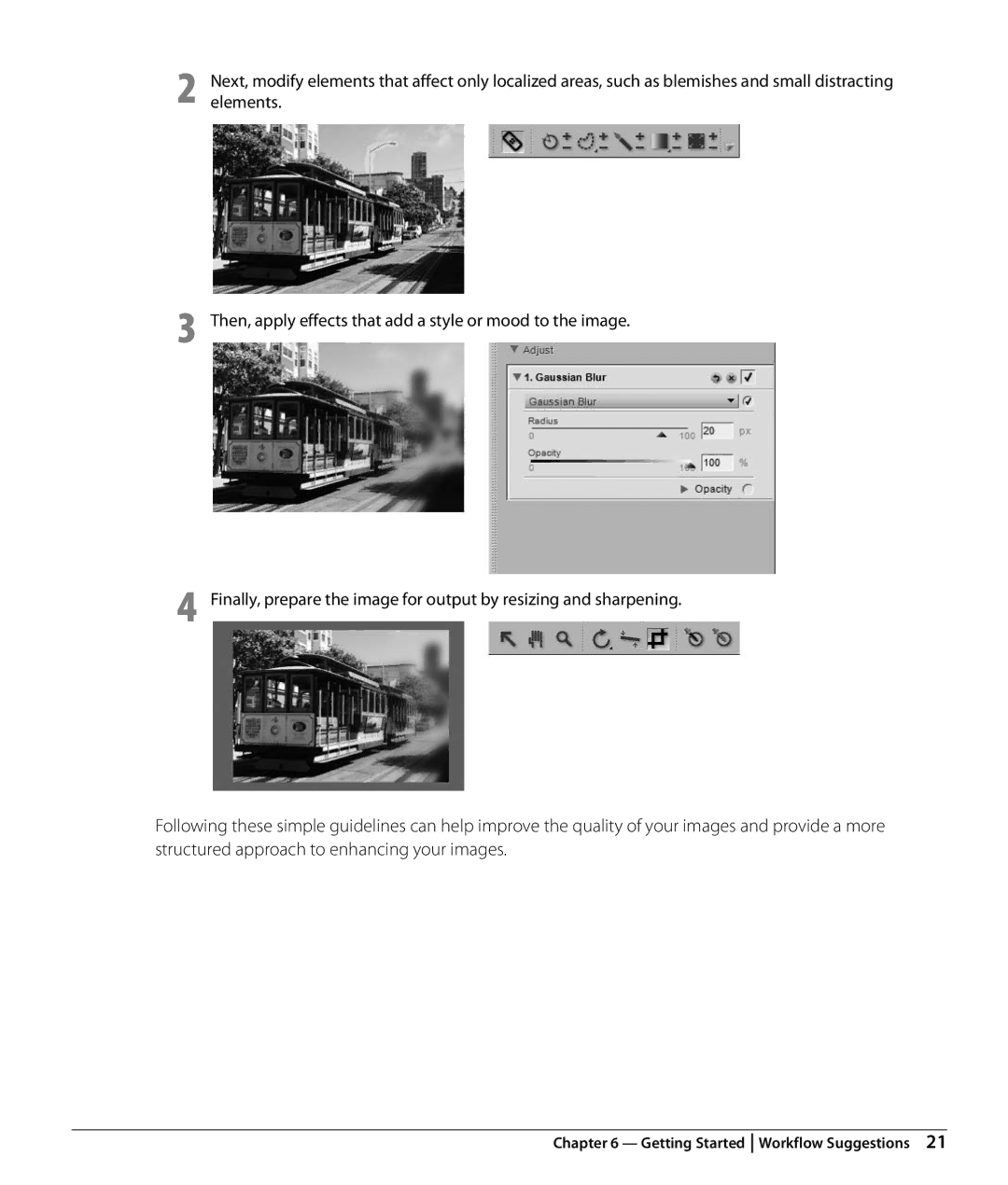 Nikon NX2 user manual Getting Started Workflow Suggestions 