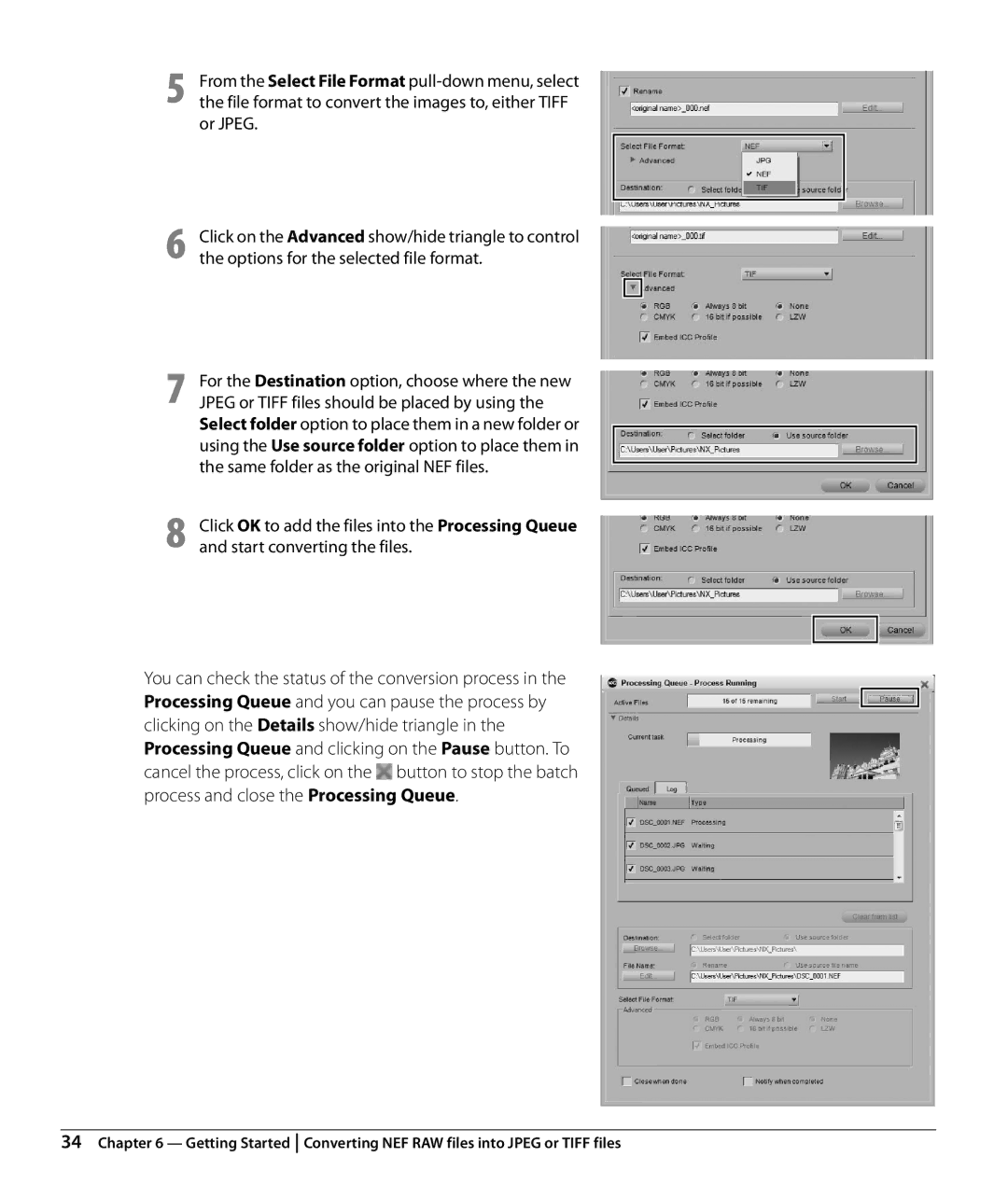 Nikon NX2 user manual 