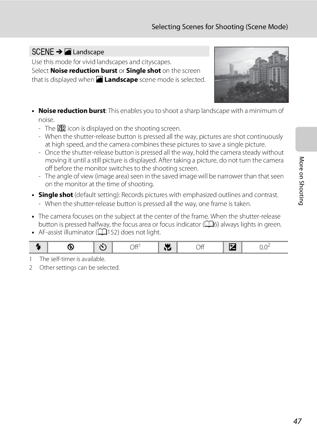 Nikon COOLPIXP300BK user manual Off1 