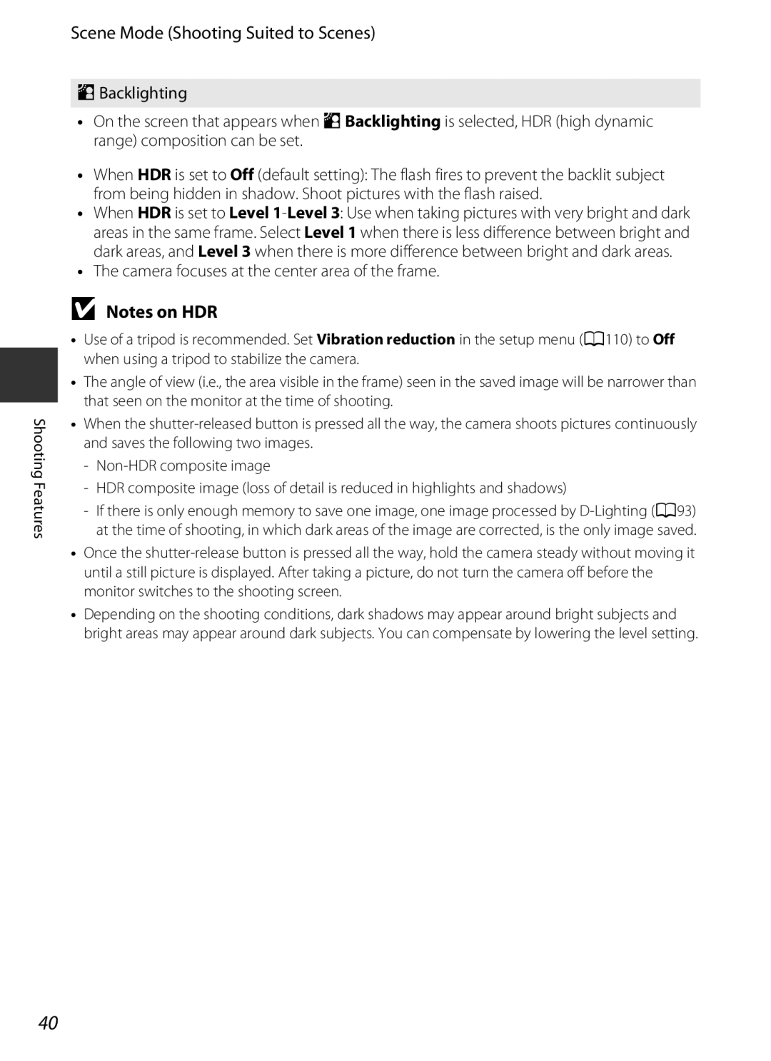 Nikon COOLPIXP7700BLK manual Scene Mode Shooting Suited to Scenes 