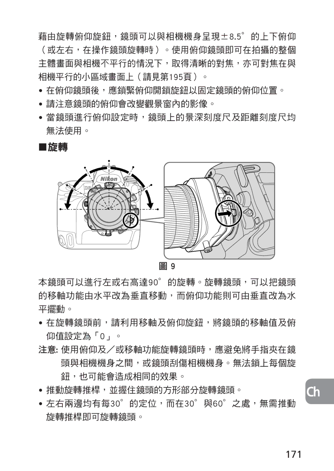 Nikon 2168, PC-E user manual 171 