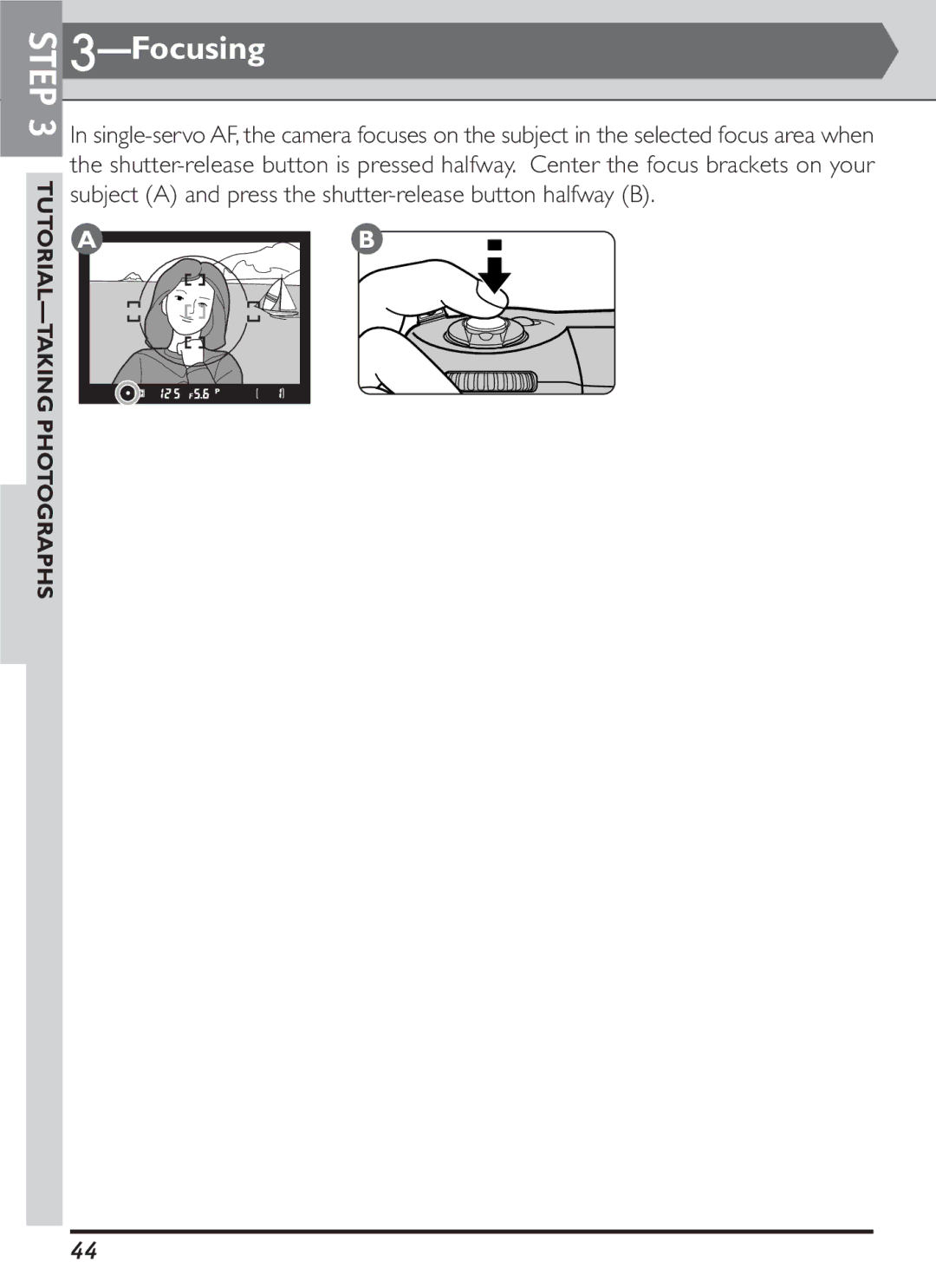 Nikon S2J00200401 user manual Focusing 