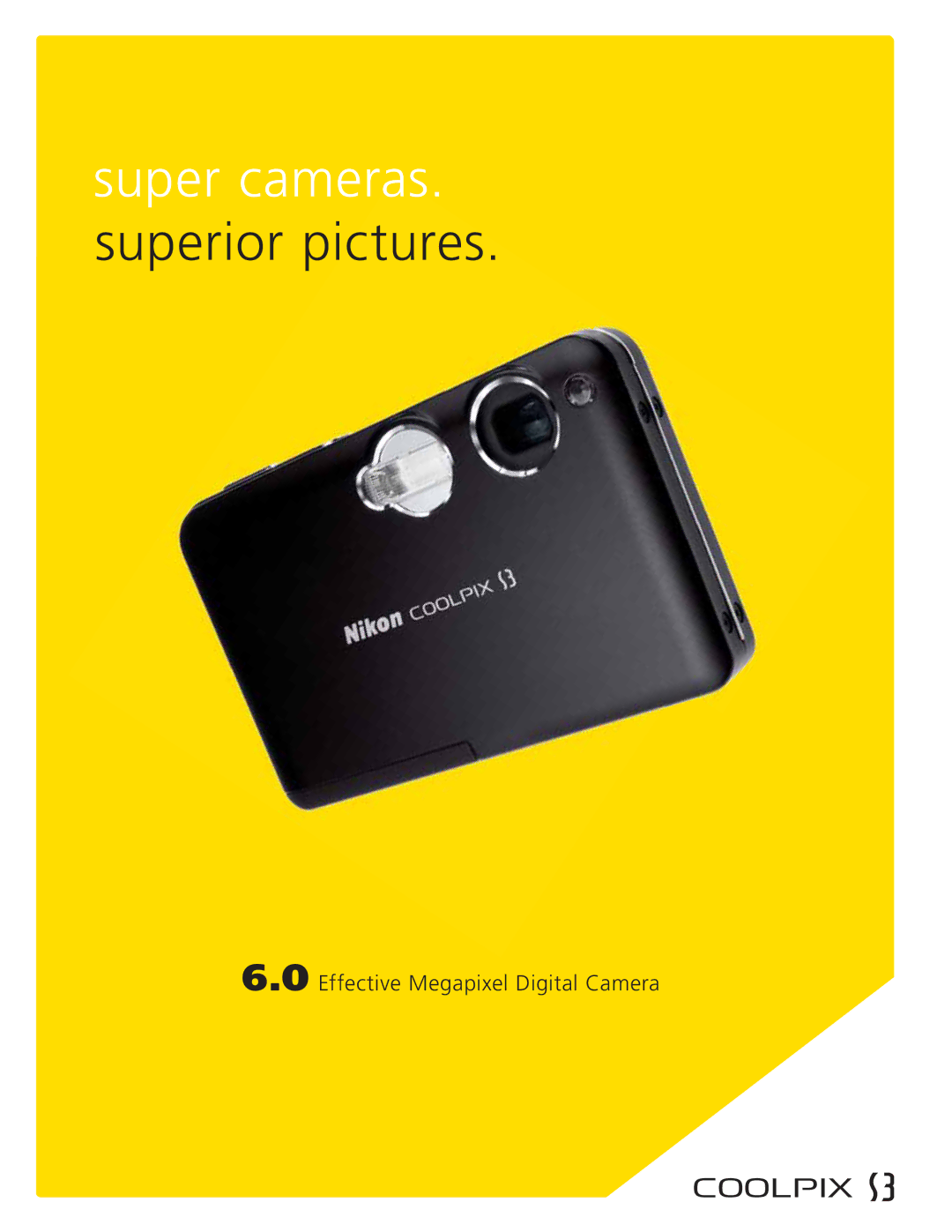 Nikon S3 manual Super cameras. superior pictures 