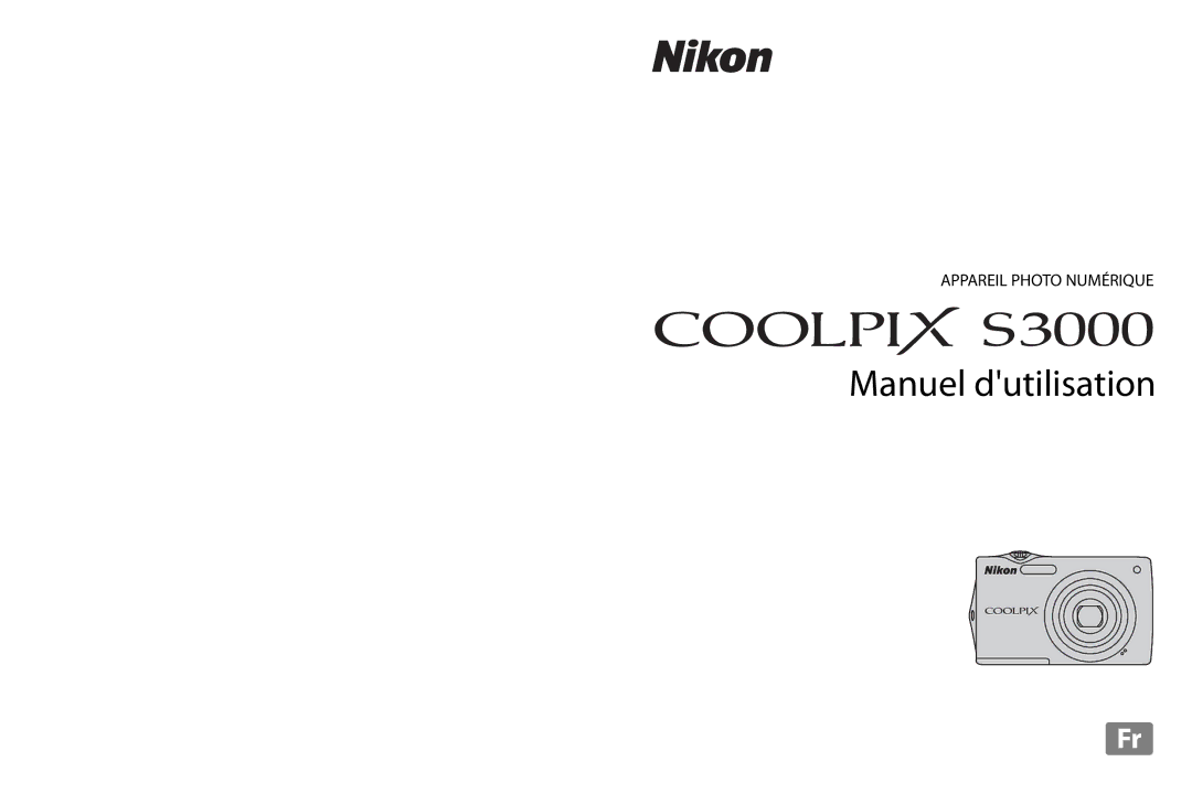 Nikon S3000 manuel dutilisation Manuel dutilisation 